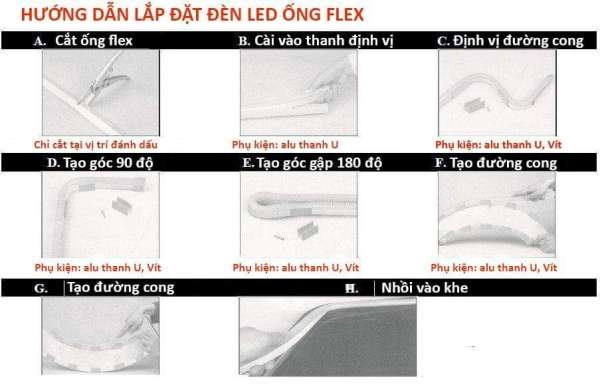 8 Cách lắp đèn LED dây tại nhà đơn giản chỉ mất 5 phút