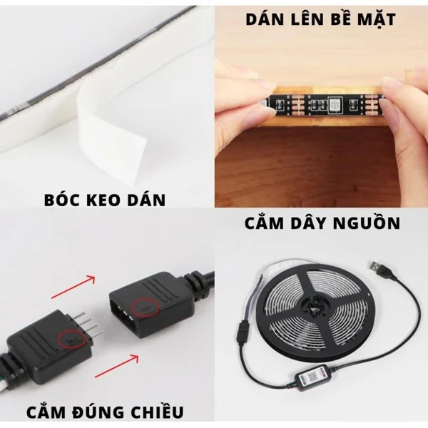 Hướng dẫn chi tiết cách sử dụng đèn LED tiktok đủ loại