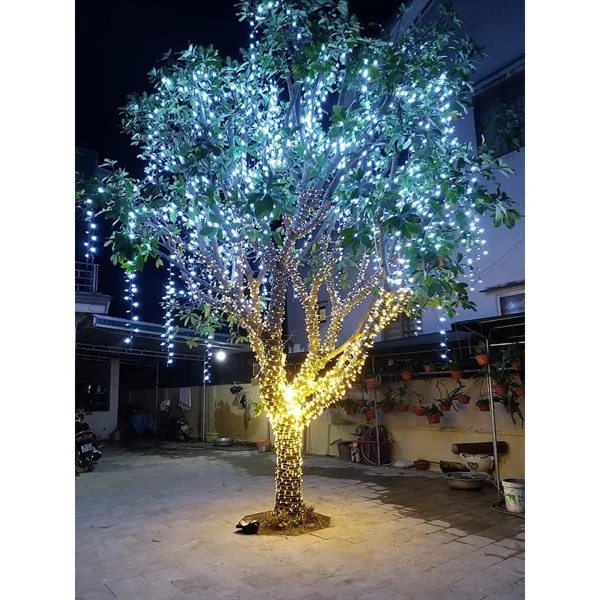 Đèn LED dây quấn thân cây, trang trí cây ngoài trời