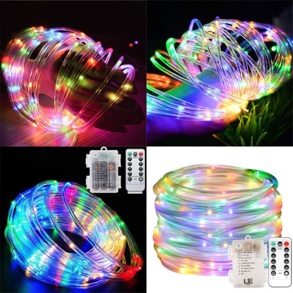 Cách sử dụng đèn led dây mini trang trí dùng pin để trang trí phòng