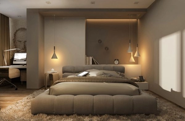 Phòng ngủ ánh sáng dịu nhẹ